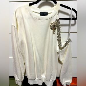 Jeweled Gracia sweatshirt